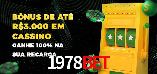 1978bet melhor bônus de depósito